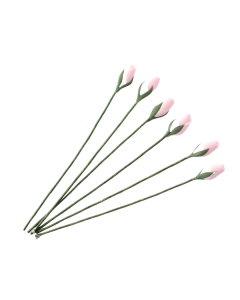 Single Pink Flower Buds- Pack of 6