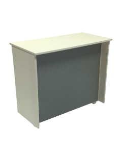 Small Reception Desk White