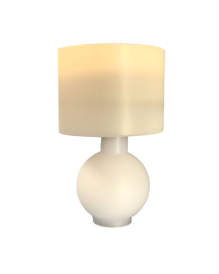 White Table Lamp - Battery Light