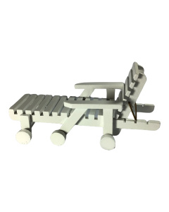 White Sun Lounger