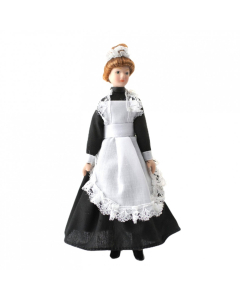 DP053 Porcelain Maid in black dress
