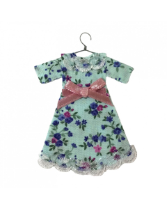 Floral Child's Dress On Hanger