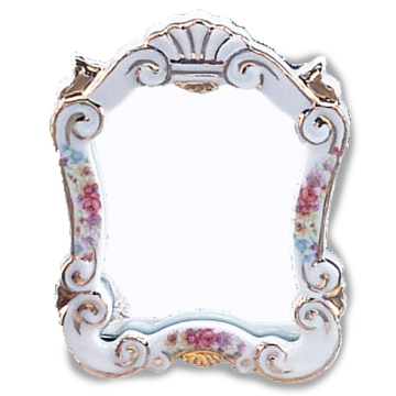 RP16276 - Dresden Rose Baroque Mirror