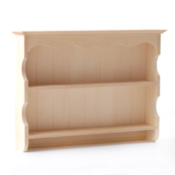 BEF139 Barewood Dresser Top Shelves