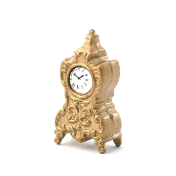 MCCF4420A Gold Mantel Clock (non-working)