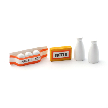 E4872 - Eggs, Two Bottles of Milk, Butter