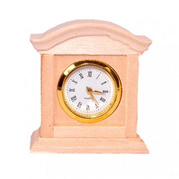 BA022 - Barewood Working Mantle Clock