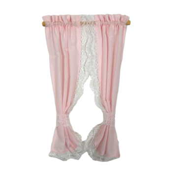 Pink Sheer Curtains