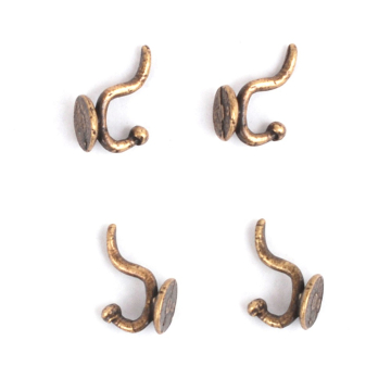 D2371 - Set of 4 Coat Hooks