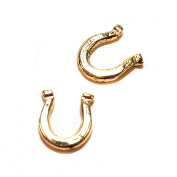 D2413 - Brass Horse Shoes (pk2)