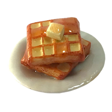 Waffles and Syrup