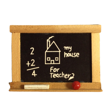 Blackboard and Chalk