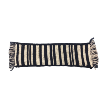 Denim and Cream Striped Runner (Discontinued)