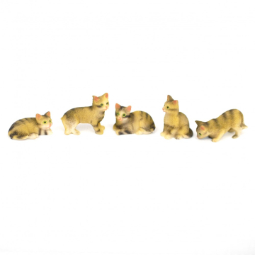 DA013 - 5 Tabby Cats