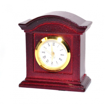 DF006 - Mahogany Working Mantle Clock