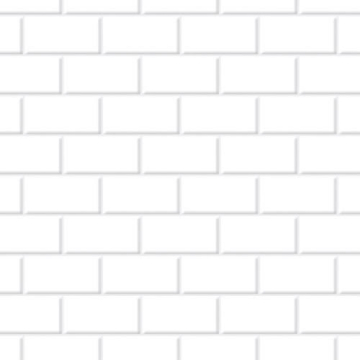 DIY763A - Embossed White Metro Tiling