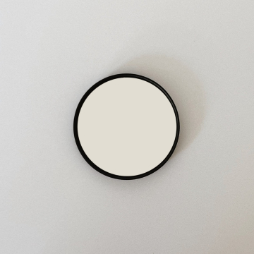 Black Round Wall Mirror