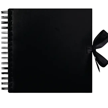Scrapbook 8 X 8 - Black"