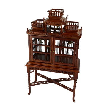 Ornate Birdcage On Table