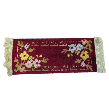 Floral Red Rug