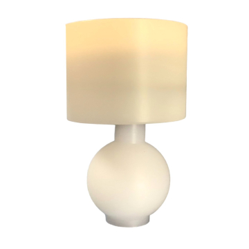 White Table Lamp - Battery Light