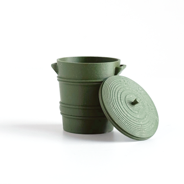 Green Bin with Lid