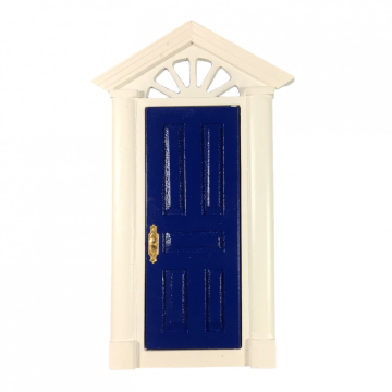 Blue Painted Door