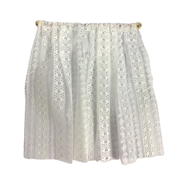 White Lace Curtains