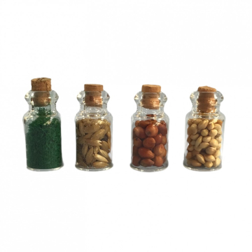 Herb Jars, Pack of 4