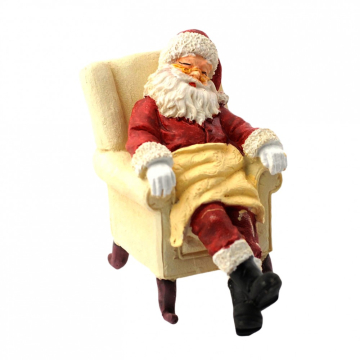 E5764 - Sleeping Santa in Chair