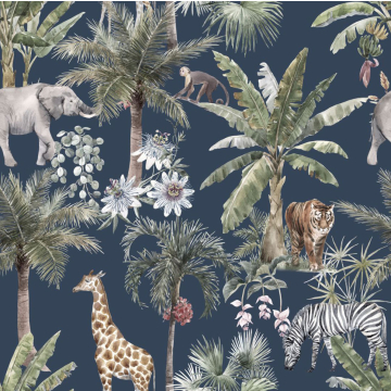 Jungle Print Wallpaper