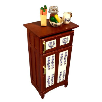 RP17230 - Blue and Gold Refrigerator