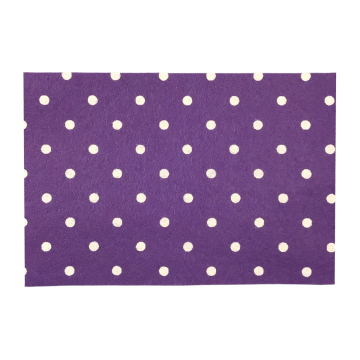 Purple Spot Rug