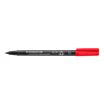 Lumocolor Permanent Pen 317 - Red Width, M, 1.0mm)