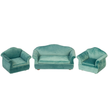 T2021 - Teal Sofa Set