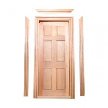 TC6007 6 Panel Barewood Internal Door