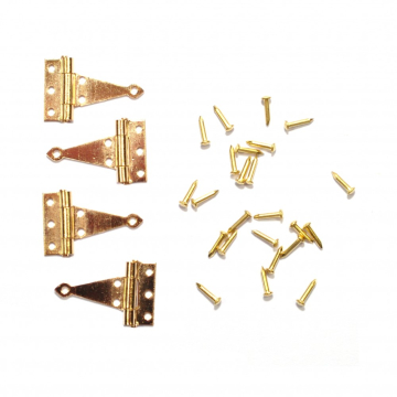 HW1130 - Brass T-Hinges