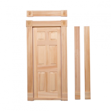 HW6025 - 1:12 Scale Block and Trim Interior Door