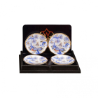 RP13895 - Blue and Gold Dinner Plates (pk4)