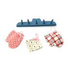 MC7001 3 Oven Mitts with set of hooks