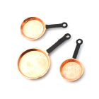 MCCRH1195 3 Copper Frying Pans