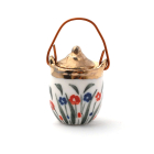 E3312 - Floral Biscuit Barrel