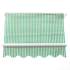 E5524 - Green Striped Sun Canopy
