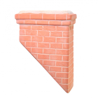 CP302 - Brick Chimney Stack - Double