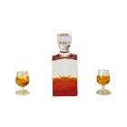 D4247- Decanter with Two Glasses