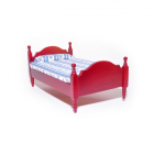 DF254M - 1:12 Scale Mahogany Single Bed