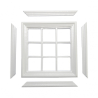 DIY003W - White 9 Pane Window