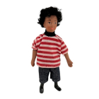 Boy with Striped Top