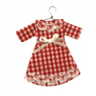 MC3367 - Red Gingham Child's Dress on Hanger