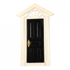 Black Painted Door